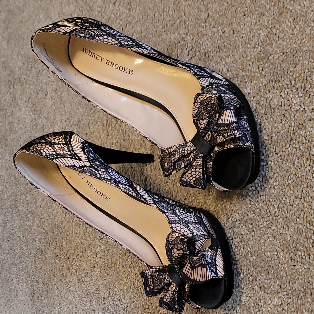 Audrey Brooke high heels